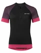 Maillot de cyclisme pour femme VAUDE  Altissimo Q-Zip Shirt Black