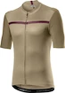 Maillot de cyclisme pour homme Castelli  Unlimited Jersey Dark Sand/Bordeaux L