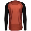 Maillot de cyclisme pour homme Scott  Trail Progressive L/Sl Rust Red/Black