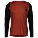 Maillot de cyclisme pour homme Scott  Trail Progressive L/Sl Rust Red/Black