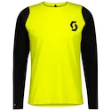 Maillot de cyclisme pour homme Scott  Trail Progressive L/Sl Sulphur Yellow/Black L