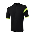 Maillot de cyclisme pour homme Sensor  Cyklo Classic Black/Neon Yellow S