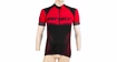 Maillot de cyclisme pour homme Sensor  Cyklo Team Up Black/Red