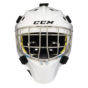 Masque de gardien de but de hockey CCM Axis 1.5 Youth OS (49-54 cm), blanc