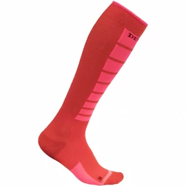 Mi-bas de compression Devold Running Sock Cayenne