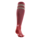 Mi-bas de compression pour femme CEP  80s Hiking Berry/Sand