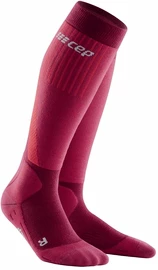 Mi-bas de compression pour femme CEP  Red