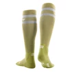 Mi-bas de compression pour homme CEP  80s Hiking Olive/Grey