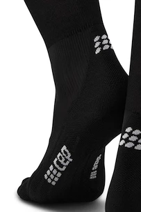 Mi-bas de compression pour homme CEP  RECOVERY Black/Black