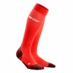 Mi-bas de compression pour homme CEP  Ultralight Lava/Dark Red