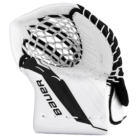 Mitaine de gardien de but Bauer Supreme Shadow White/Black Senior