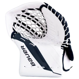 Mitaine de gardien de but Bauer Supreme Shadow White/Navy Senior