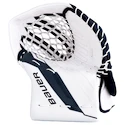 Mitaine de gardien de but Bauer Supreme Shadow White/Navy Senior main gauche (regular)