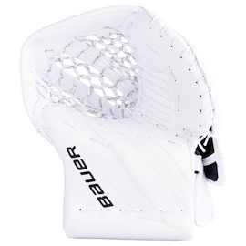 Mitaine de gardien de but Bauer Supreme Shadow White Senior