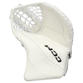 Mitaine de gardien de but CCM Eflex 6.5 White Junior