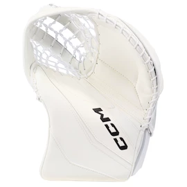 Mitaine de gardien de but CCM Eflex 6.9 White Senior