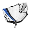 Mitaine de gardien de but CCM YTflex 3 white/white/royal/black Youth