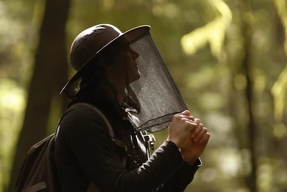 Moustiquaire Life system  Midge/Mosquito Head Net Hat