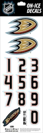 Numéros de casque Sportstape ALL IN ONE HELMET DECALS - ANAHEIM MIGHTY DUCKS