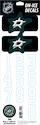 Numéros de casque Sportstape  ALL IN ONE HELMET DECALS - DALLAS STARS - DARK HELMET 2010
