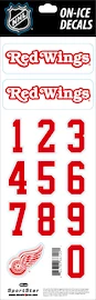Numéros de casque Sportstape ALL IN ONE HELMET DECALS - DETROIT RED WINGS