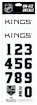Numéros de casque Sportstape  ALL IN ONE HELMET DECALS - LOS ANGELES KINGS