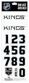 Numéros de casque Sportstape ALL IN ONE HELMET DECALS - LOS ANGELES KINGS