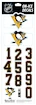 Numéros de casque Sportstape  ALL IN ONE HELMET DECALS - PITTSBURGH PENGUINS