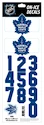 Numéros de casque Sportstape  ALL IN ONE HELMET DECALS - TORONTO MAPLE LEAFS