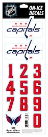 Numéros de casque Sportstape ALL IN ONE HELMET DECALS - WASHINGTON CAPITALS