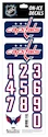 Numéros de casque Sportstape  ALL IN ONE HELMET DECALS - WASHINGTON CAPITALS - DARK HELMET
