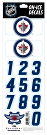 Numéros de casque Sportstape ALL IN ONE HELMET DECALS - WINNIPEG JETS