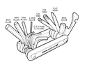 Outils Blackburn  Grid 13 Mini Tool