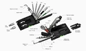 Outils Topeak  Alien X