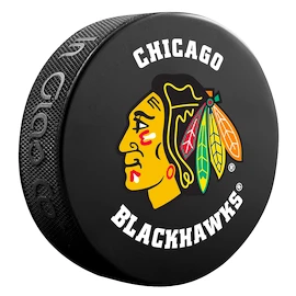Palet de hockey Inglasco Inc. Logo Blister Chicago Blackhawks