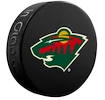 Palet de hockey Inglasco Inc.  Logo Blister Minnesota Wild