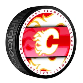 Palet de hockey Inglasco Inc. Medallion Blister Calgary Flames