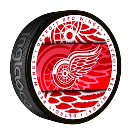 Palet de hockey Inglasco Inc. Medallion Blister Detroit Red Wings