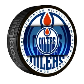 Palet de hockey Inglasco Inc. Medallion Blister Edmonton Oilers