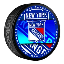 Palet de hockey Inglasco Inc. Medallion Blister New York Rangers