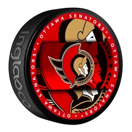 Palet de hockey Inglasco Inc. Medallion Blister Ottawa Senators