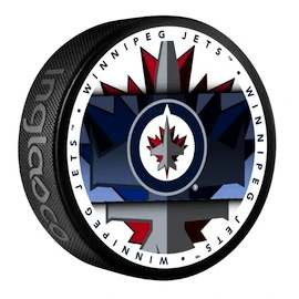 Palet de hockey Inglasco Inc. Medallion Blister Winnipeg Jets
