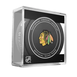Palet de hockey Inglasco Inc. Official Game Puck Chicago Blackhawks