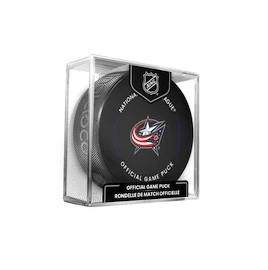 Palet de hockey Inglasco Inc. Official Game Puck Columbus Blue Jackets