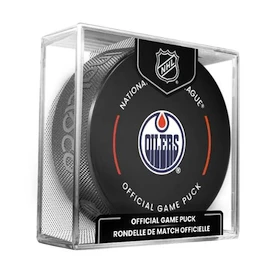 Palet de hockey Inglasco Inc. Official Game Puck Edmonton Oilers