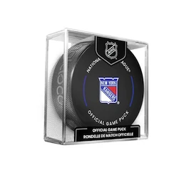 Palet de hockey Inglasco Inc. Official Game Puck New York Rangers