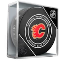 Palet de match officiel Inglasco Inc.  NHL Calgary Flames