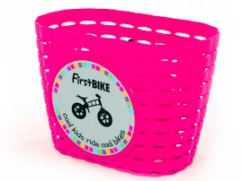 Panier de guidon FirstBike pink