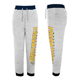 Pantalon de survêtement pour enfant Outerstuff SKILLED ENFORCER FLEECE PANT NASHVILLE PREDATORS