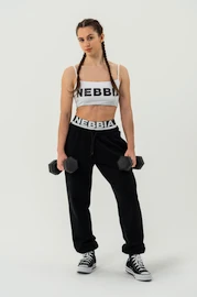 Pantalon de survêtement pour femme Nebbia Barbell Therapy Muscle Mommy 623 Black